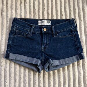 Abercrombie & Fitch Low Rise Jean Short Size 00/24